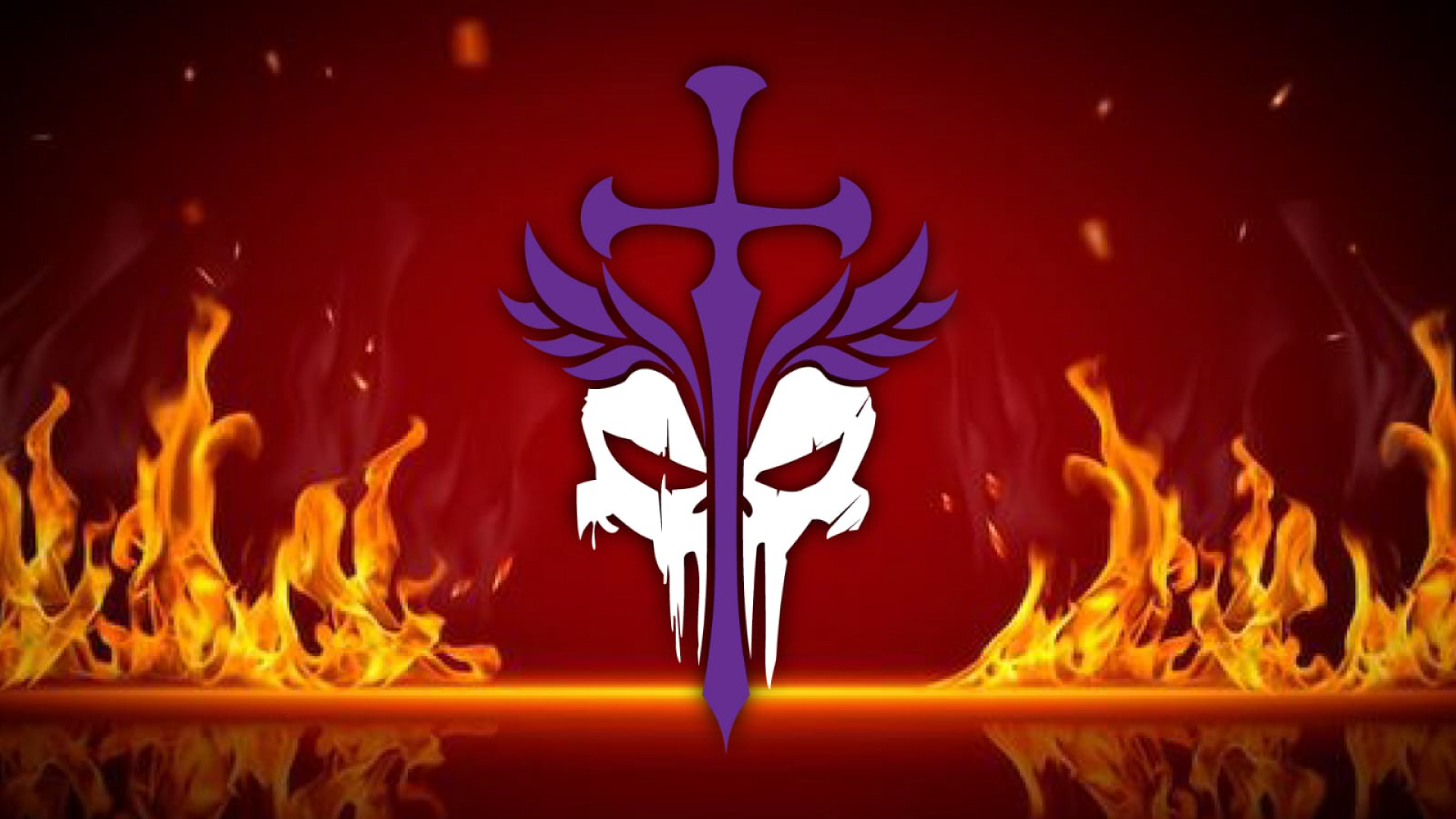 Illustration poster with vibrant color gradients